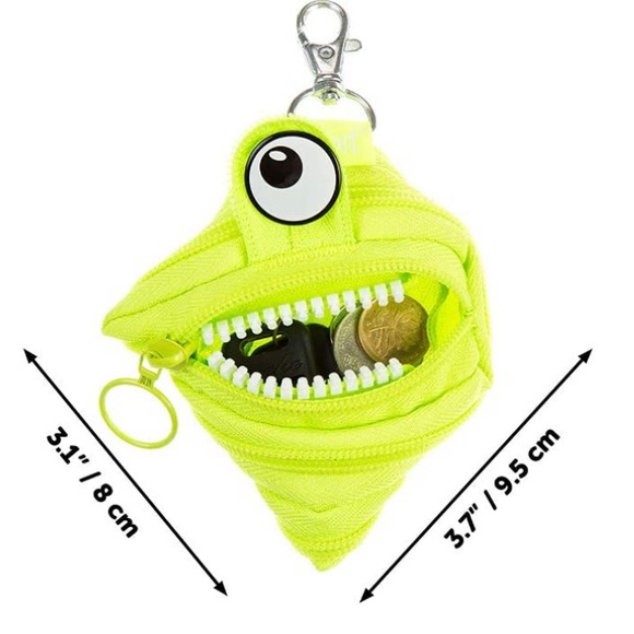 X2 ZIPIT Monster Mini Pouch/Coin Purse - Picture 11 of 17